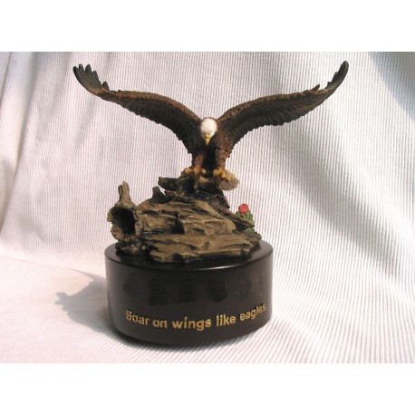 Wind Beneath Wings, Musical Box (Round Base)