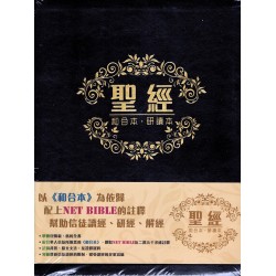 Holy Bible - Union Version - Study Bible (Traditional Chinese) - Leather